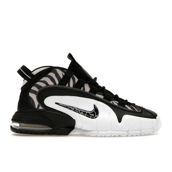 Nike ナイキ メンズ スニーカー  【Nike Air Max Penny 1 Tiger Stripes Black White】  大きさ US_7(25.0珊) Black/White