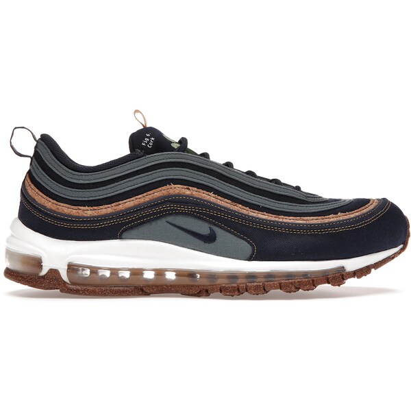 Nike ナイキ メンズ スニーカー  【Nike Air Max 97 Cork】  大きさ US_6.5(24.5珊) Hasta/Obsidian-Thunder Blue-Bucktan-White-Wheat