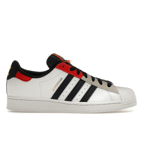 adidas アディダス メンズ スニーカー  【adidas Superstar Legend Ink Red】  大きさ US_8(26.0珊) Cloud White/Legend Ink/Red