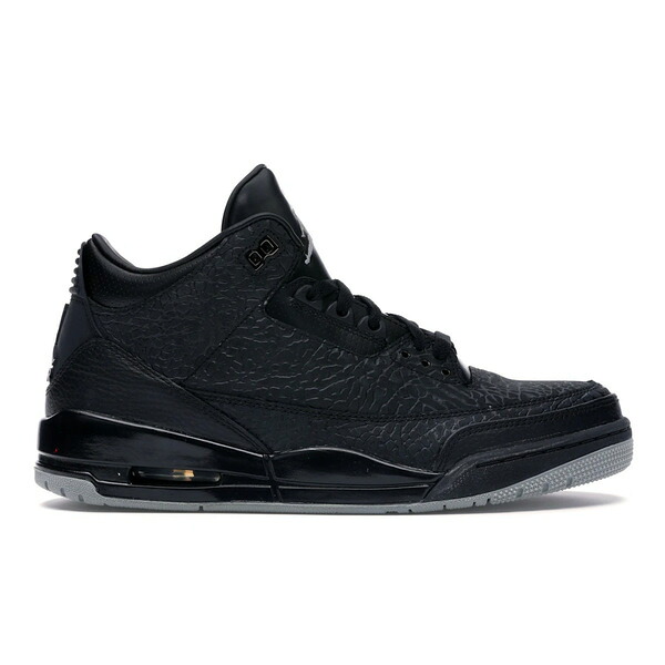 Jordan ジョーダン メンズ スニーカー  【Jordan 3 Retro Black Flip】  大きさ US_8(26.0糎) Black/Metallic Silver