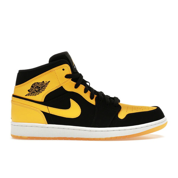 Jordan ジョーダン メンズ スニーカー  【Jordan 1 Retro Mid New Love (2017)】  大きさ US_7(25.0珊) Black/Varsity Maize-White