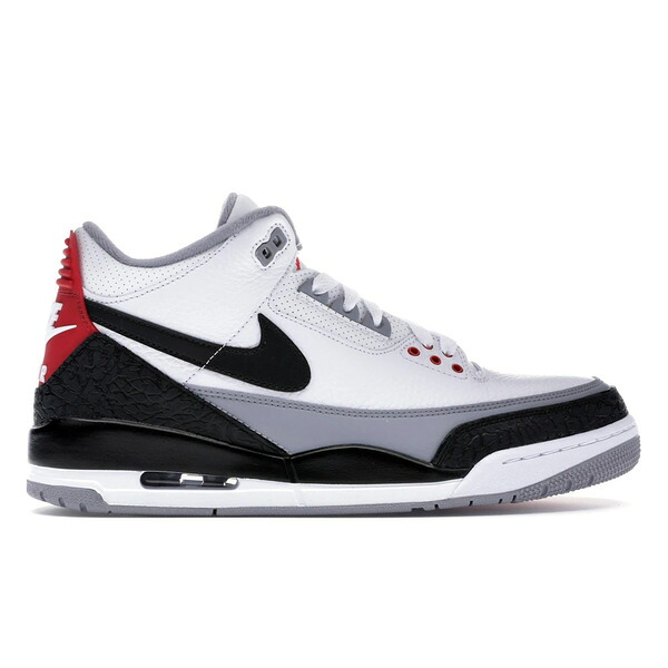 Jordan ジョーダン メンズ スニーカー  【Jordan 3 Retro Tinker Hatfield】  大いさ US_7.5(25.5糎) White/Black-Fire Red-Cement Grey