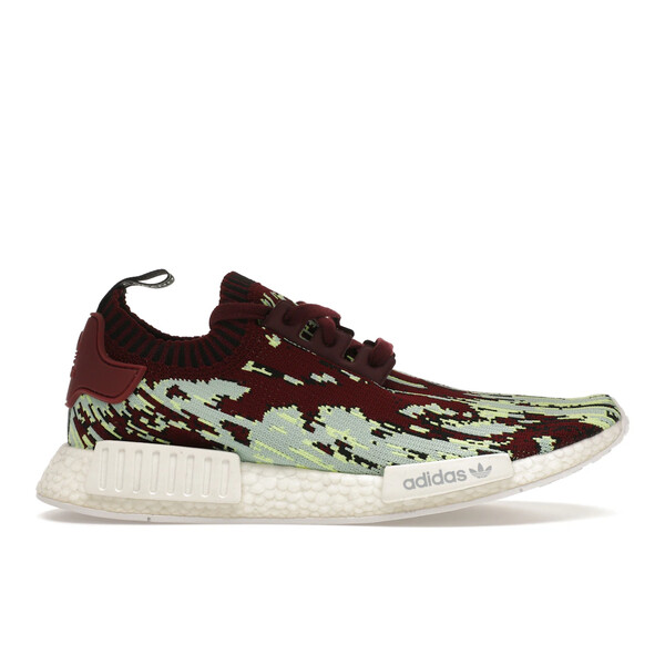 adidas アディダス メンズ スニーカー  【adidas NMD R1 SNS Datamosh 2.0 Maroon】  大いさ US_12(30.0糎) Maroon/Core Black/Blush Green