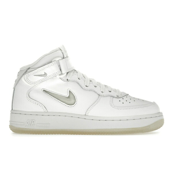 Nike ナイキ メンズ スニーカー  【Nike Air Force 1 Mid \u002707 Color of the Month Summit White】  大いさ US_7(25.0糎) Summit White/Light Bone-Summit White
