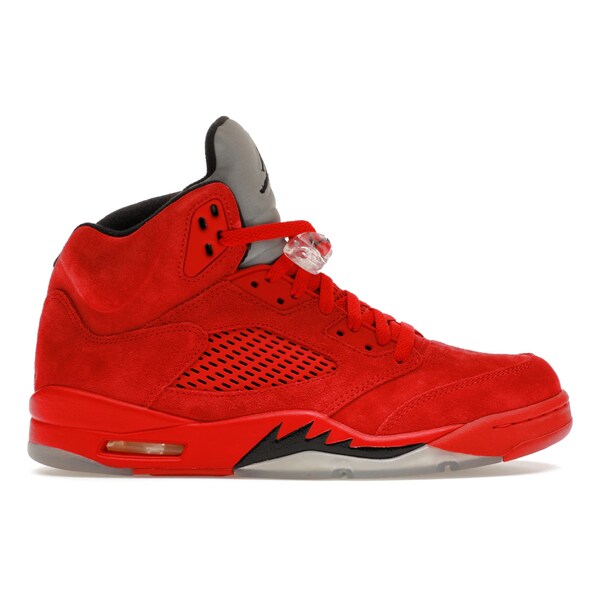 Jordan ジョーダン メンズ スニーカー  【Jordan 5 Retro Red Suede】  大いさ US_8.5(26.5糎) University Red/Black