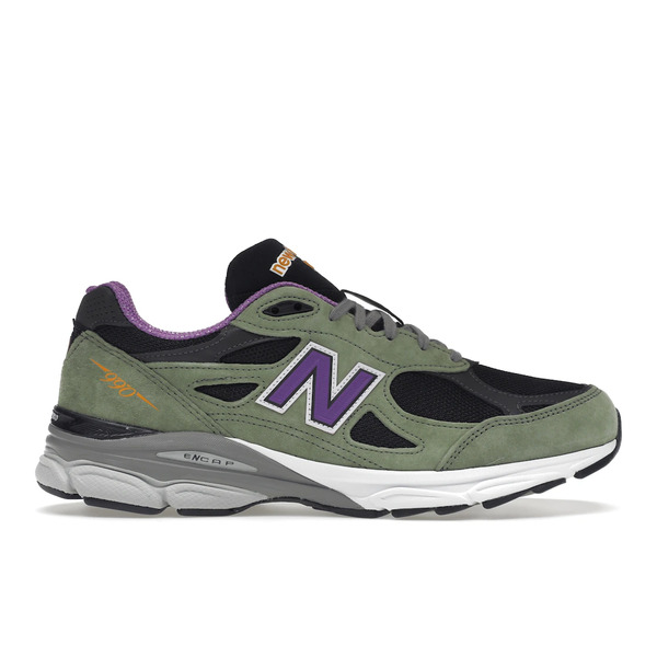 New Balance ニュー平衡にする メンズ スニーカー  【New Balance 990v3 MiUSA Teddy Santis Olive Leaf】  大きさ US_8(26.0珊) Olive Leaf/Black