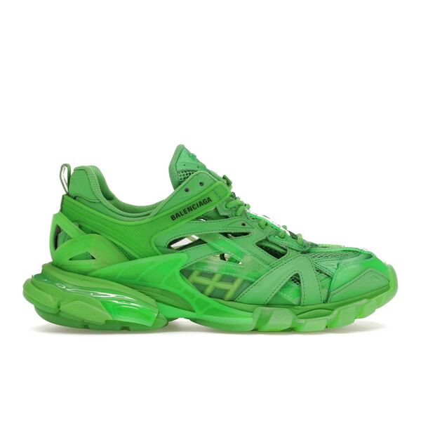 Balenciaga バレンシアガ メンズ スニーカー  【Balenciaga Track.2 Clear Sole Fluo Green】  大きさ US_6(24.0珊) Fluo Green/Fluo Green