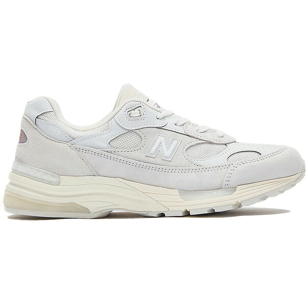 New Balance ニュー平衡にする メンズ スニーカー  【New Balance 992 White Silver (2021)】  大いさ US_9.5(27.5糎) White/Silver/Nimbus Cloud