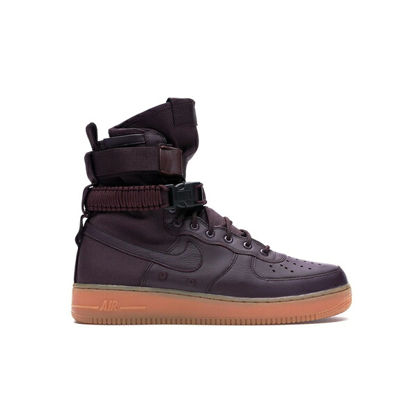 Nike ナイキ メンズ スニーカー  【Nike 空想科学小説 Air Force 1 High Deep Burgundy】  大きさ US_9.5(27.5珊) Deep Burgundy/Deep Burgundy-Black