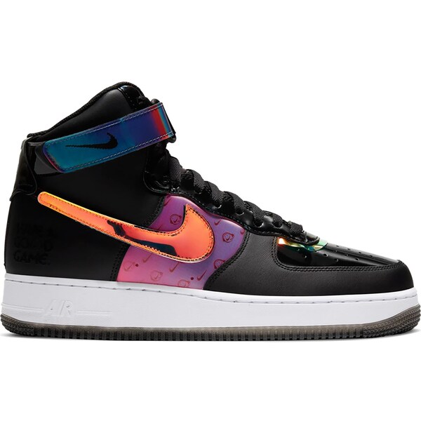 Nike ナイキ メンズ スニーカー  【Nike Air Force 1 High Good Game Black】  大きさ US_9.5(27.5珊) White/Black-Multi-Color