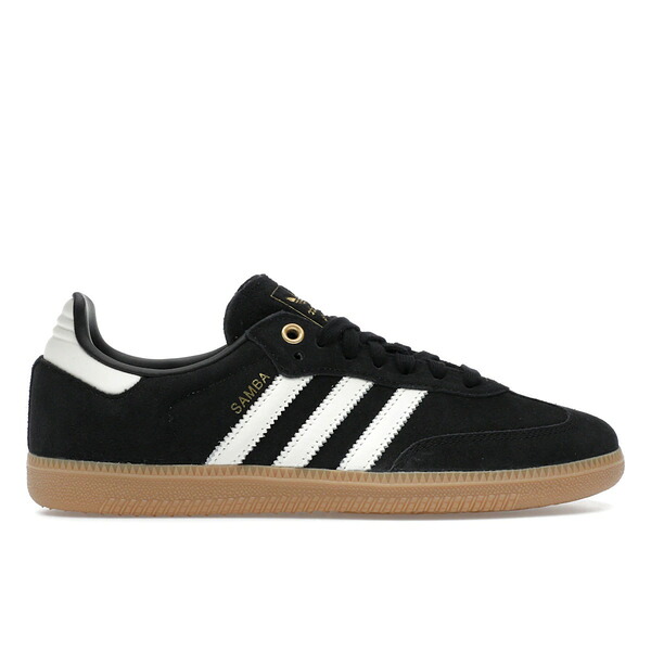 adidas アディダス メンズ スニーカー  【adidas Samba OG Footlocker 50th Anniversary】  大いさ US_10.5(28.5糎) Black/Beige Tan/Gold