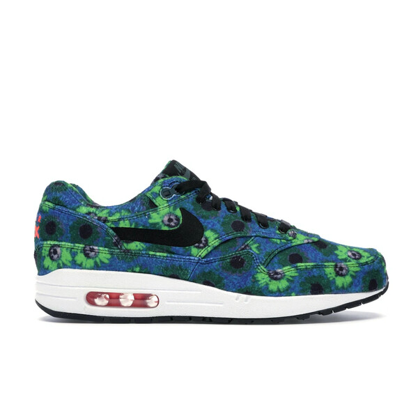 Nike ナイキ メンズ スニーカー  【Nike Air Max 1 Floral Mowabb Volt】  大きさ US_8.5(26.5珊) Oil Grey/Oil Grey-Volt-Cargo Khaki