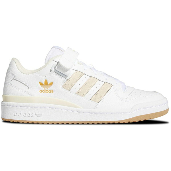 adidas アディダス メンズ スニーカー  【adidas Forum Low White Gum】  大いさ US_10(28.0糎) Footwear White/Wonder White/Gum
