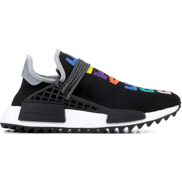 adidas アディダス メンズ スニーカー  【adidas NMD Hu Tr Pharrell Breathe (F\u0026F)】  大きさ US_M_4.5 Black/Multi-Color-White