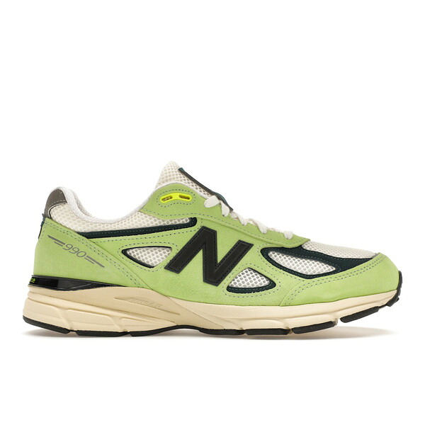 New Balance ニュー平衡にする メンズ スニーカー  【New Balance 990v4 MiUSA Teddy Hi-Lite】  大きさ US_10.5(28.5珊) Hi-Res/White