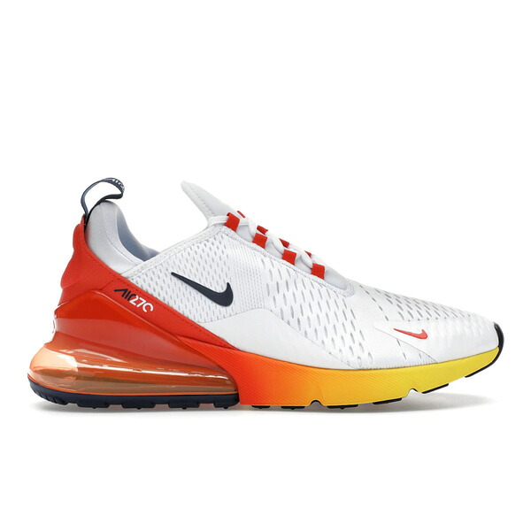 Nike ナイキ メンズ スニーカー  【Nike Air Max 270 Houston Astros】  大きさ US_11(29.0糎) White/Midnight Navy/Team Orange