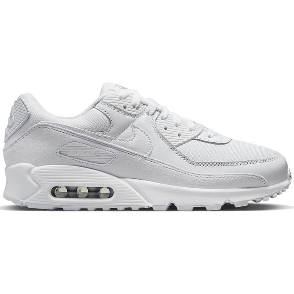 Nike ナイキ メンズ スニーカー  【Nike Air Max 90 Premium White Metallic Silver (2023)】  大いさ US_M_13 White/Metallic Silver/White