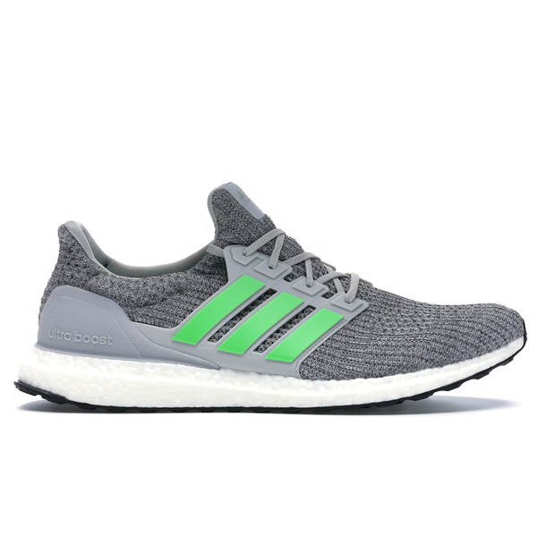 adidas アディダス メンズ スニーカー  【adidas Ultra Boost 4.0 Grey Lime】  大いさ US_8(26.0糎) Grey Two/Shock Lime/Grey Four