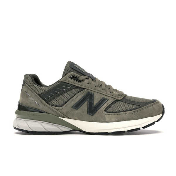 New Balance ニュー平衡にする メンズ スニーカー  【New Balance 990v5 Covert Green】  大きさ US_9(27.0珊) Covert Green/Camo Green