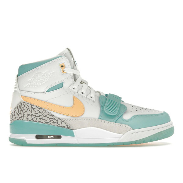 Jordan ジョーダン メンズ スニーカー  【Jordan Legacy 312 Guo Ailun】  大きさ US_11(29.0珊) White/White/Teal Nebula/Melon Tint
