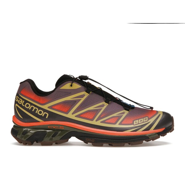 Salomon サロモン メンズ スニーカー  【Salomon XT-6 Skyline Moonscape】  大きさ US_8.5(26.5珊) Moonscape/Leek Green/Vibrant Orange