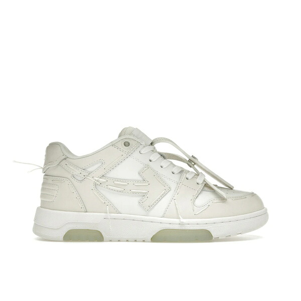 OFF-WHITE 象牙色 メンズ スニーカー  【OFF-WHITE Out Of Office Sartorial Stitching White Coco】  大きさ US_M_13 White/Cream
