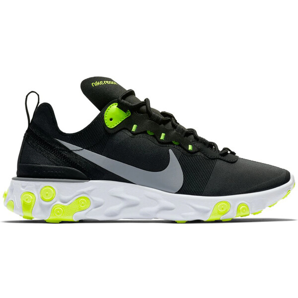 Nike ナイキ レディース スニーカー 【Nike React Element 55 Black Volt Cool Grey (Women's)】 サイズ US_W_10 Black/Wolf Grey-Volt-Cool Grey-White|asty