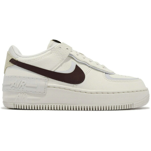 Nike ナイキ レディース スニーカー 【Nike Air Force 1 Low Shadow Sail Earth Python (Women's)】 サイズ US_7(24.0cm) Sail/Photon Dust/Phantom/Earth|asty