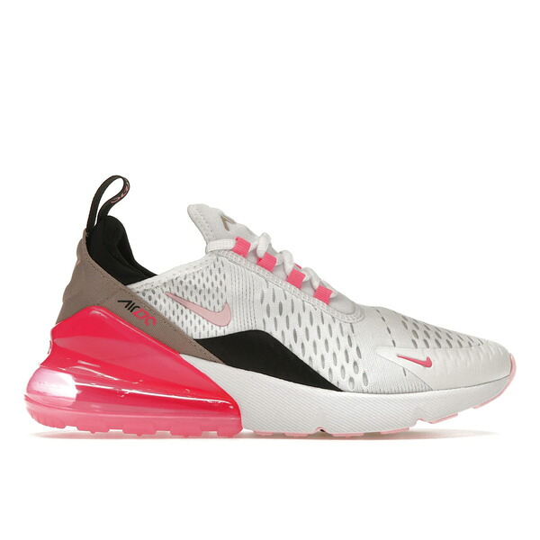 Nike ナイキ レディース スニーカー 【Nike Air Max 270 Essential White Pink Black (Women's)】 サイズ US_6(23.0cm) White/Light Pink/Black｜asty