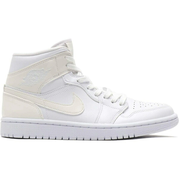 Jordan ジョーダン レディース スニーカー 【Jordan 1 Mid Ivory White (Women's)】 サイズ US_6.5(23.5cm) White/White-White|asty