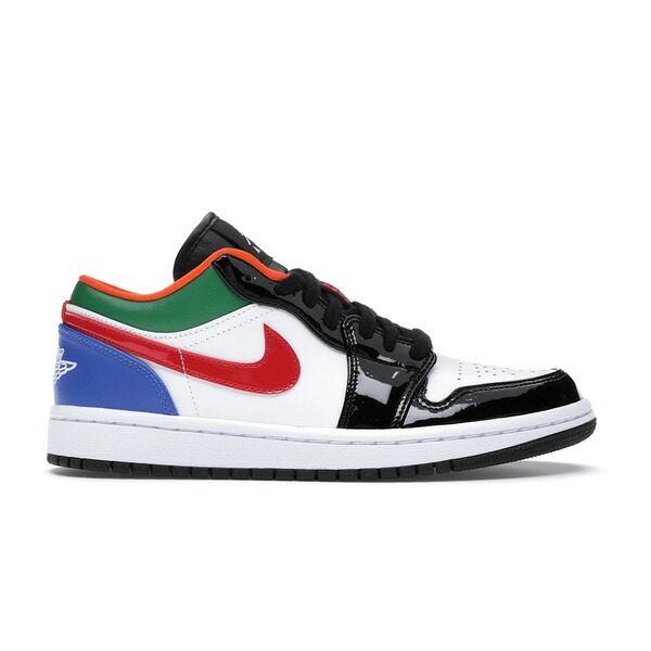Jordan ジョーダン レディース スニーカー 【Jordan 1 Low Multi-Color Black Toe (Women's)】 サイズ US_W_11.5 White/Hyper Royal-University Red-White|asty