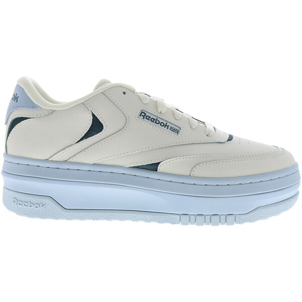 Reebok リーボック レディース スニーカー 【Reebok Club C Extra Chalk Feel Good Blue (Women's)】 サイズ US_9.5(26.5cm) Chalk/Vintage Chalk/Feel Good Blue｜asty