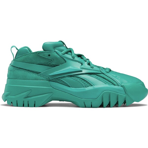 Reebok リーボック レディース スニーカー 【Reebok Club C V2 Cardi B Emerald (Women's)】 サイズ US_7(24.0cm) Emerald/Emerald/Emerald｜asty