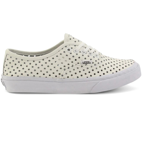 Vans バンズ レディース スニーカー 【Vans Authentic Slim Perf Stars White (Women's)】 サイズ US_5.5(22.5cm) White｜asty