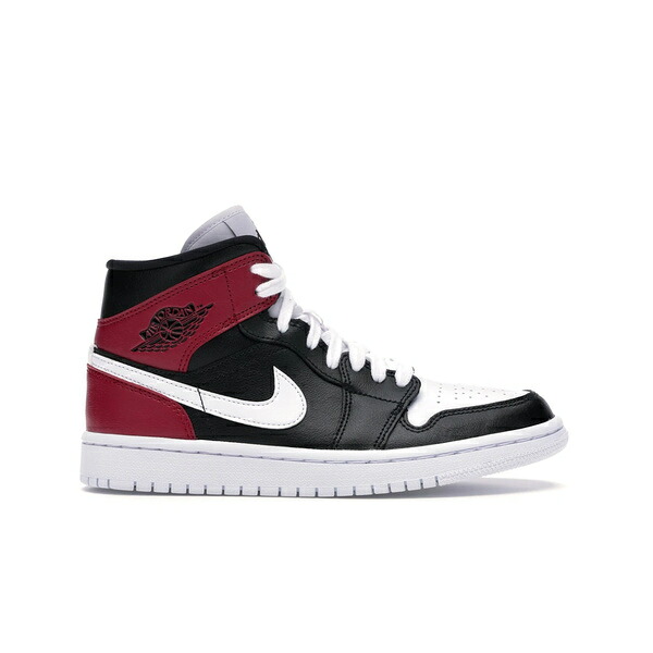Jordan ジョーダン レディース スニーカー  【Jordan 1 Mid Black Noble Red (Women\u0027s)】  大きさ US_6.5(23.5糎) Black/White-Noble Red