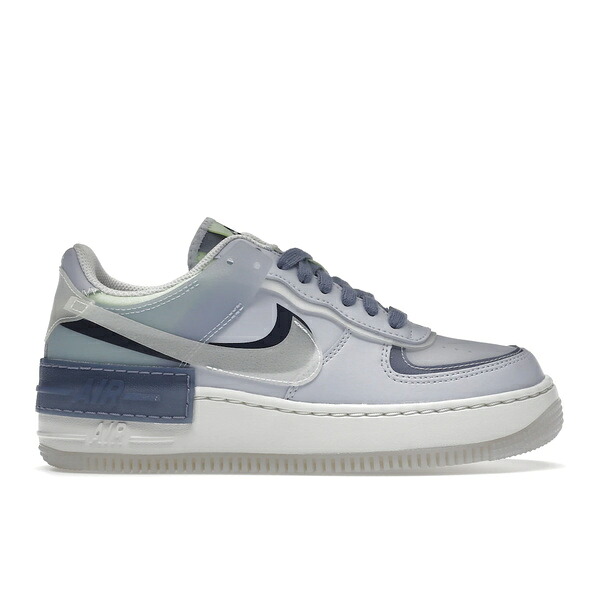 Nike ナイキ レディース スニーカー 【Nike Air Force 1 Low Shadow Ghost World Indigo (Women's)】 サイズ US_5(22.0cm) Ghost/Summit White-World Indigo｜asty