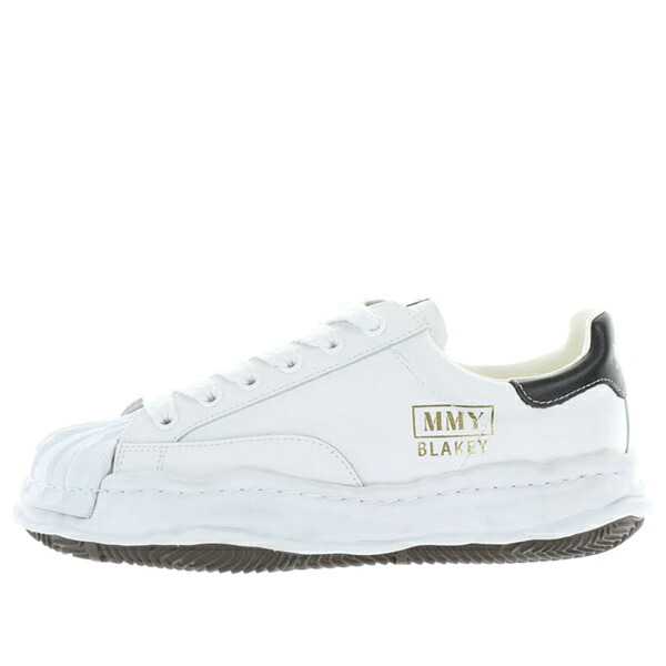 Maison MIHARA YASUHIRO ミハラヤスヒロ メンズ スニーカー 【Maison MIHARA YASUHIRO BLAKEY OG Sole Leather Low-top Sneaker 'White' A06FW702-WHT】 サイズ US_11(29.0cm)｜asty