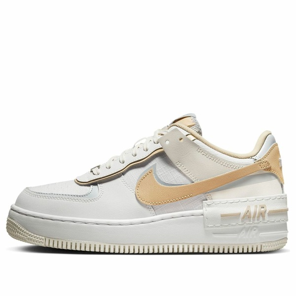 Nike ナイキ レディース スニーカー  【(WMNS) Nike Air Force 1 Low Shadow \u0027Tan\u0027 DV7449-100】  大きさ US_7(24.0糎)
