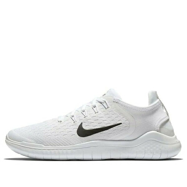 Nike ナイキ レディース スニーカー  【(WMNS) Nike Free RN 2018 \u0027White Black\u0027 942837-100】  大きさ US_9(26.0糎)