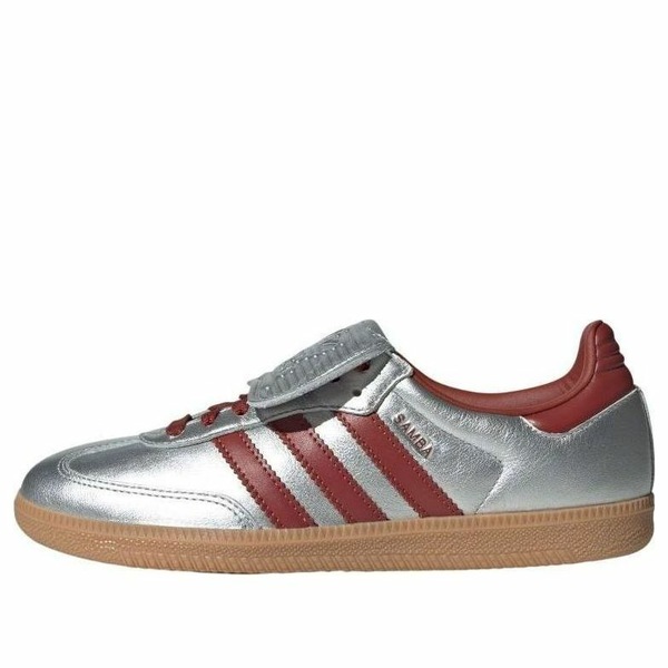 adidas アディダス レディース スニーカー  【(WMNS) adidas Samba LT \u0027Silver Metallic Red Gum\u0027 JH5707】  大きさ US_5.5(22.5糎)