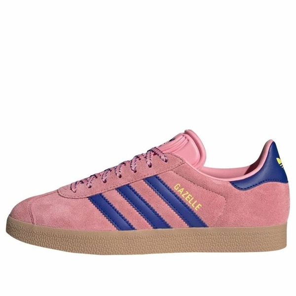 adidas アディダス レディース スニーカー  【(WMNS) adidas Gazelle \u0027Semi Pink Spark Lucid Blue Pure Sulfur\u0027 JH7213】  大きさ US_8(25.0糎)