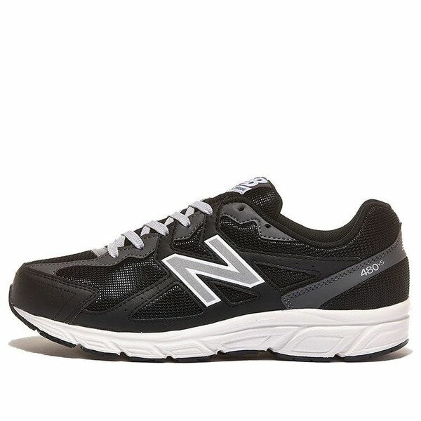 New Balance ニューバランス レディース スニーカー 【(WMNS) New Balance 480 Black/White W480KB5】 サイズ US_8(25.0cm)|asty