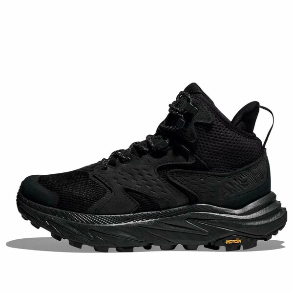 HOKA ONE ONE ホカオネオネ レディース スニーカー  【(WMNS) HOKA ONE ONE Anacapa 2 Mid GTX \u0027Black\u0027 1142831-BBLC】  大きさ US_7.5(24.5糎)