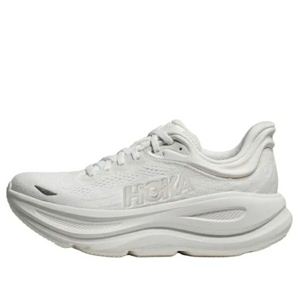 HOKA ONE ONE ホカオネオネ レディース スニーカー  【(WMNS) HOKA ONE ONE Bondi 9 \u0027Triple White\u0027 1162012-WWH】  大きさ US_5.5(22.5糎)