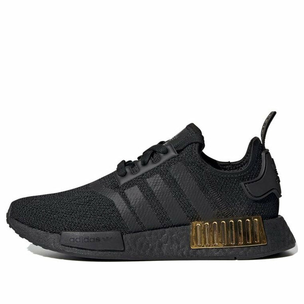adidas アディダス レディース スニーカー  【(WMNS) adidas NMD_R1 \u0027Black Gold Metallic\u0027 FV1787】  大きさ US_5(22.0糎)