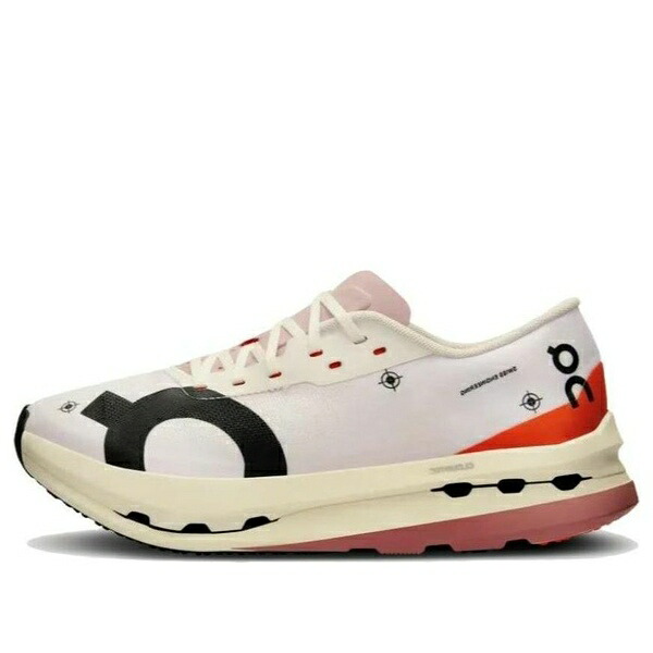 On Running オン 駈けっくら レディース スニーカー  【(WMNS) On Running Cloudboom Echo 3 \u0027White Flame\u0027 3WD10490256】  大きさ US_8(25.0糎)