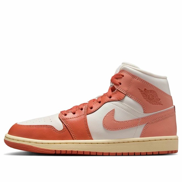 Jordan ジョーダン レディース スニーカー  【(WMNS)Air Jordan 1 Mid \u0027Madder Root\u0027  BQ6472-180】  大きさ US_6.5(23.5糎)