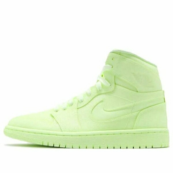 Jordan ジョーダン レディース スニーカー 【(WMNS) Air Jordan 1 High PRM 'Barely Volt' AH7389-700】 サイズ US_7.5(24.5cm)｜asty