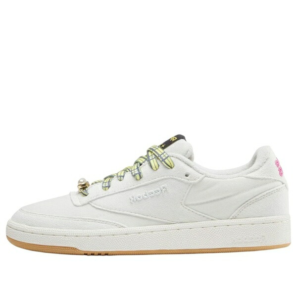 Reebok リーボック レディース スニーカー  【(WMNS) Reebok x Clueless Club C 85 Grey Chalk Gum 100245956】  サイズ US_W_10