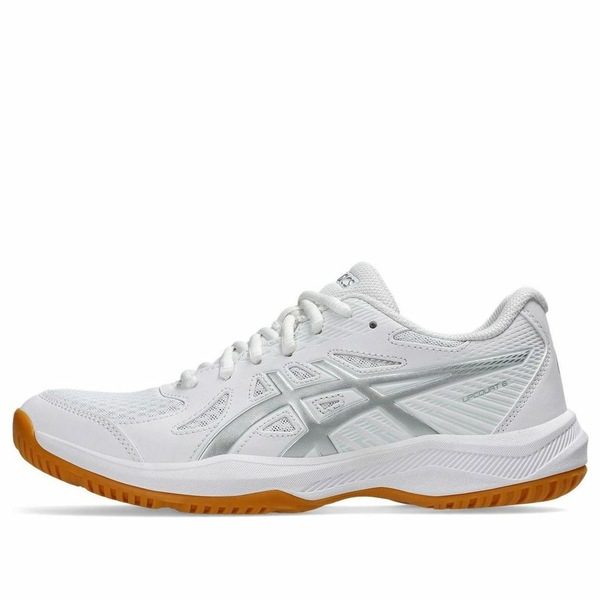 ASICS アシックス レディース スニーカー  【(WMNS) ASICS Upcourt 6 White Pure Silver 1072A107-100】  サイズ US_8(25.0cm)